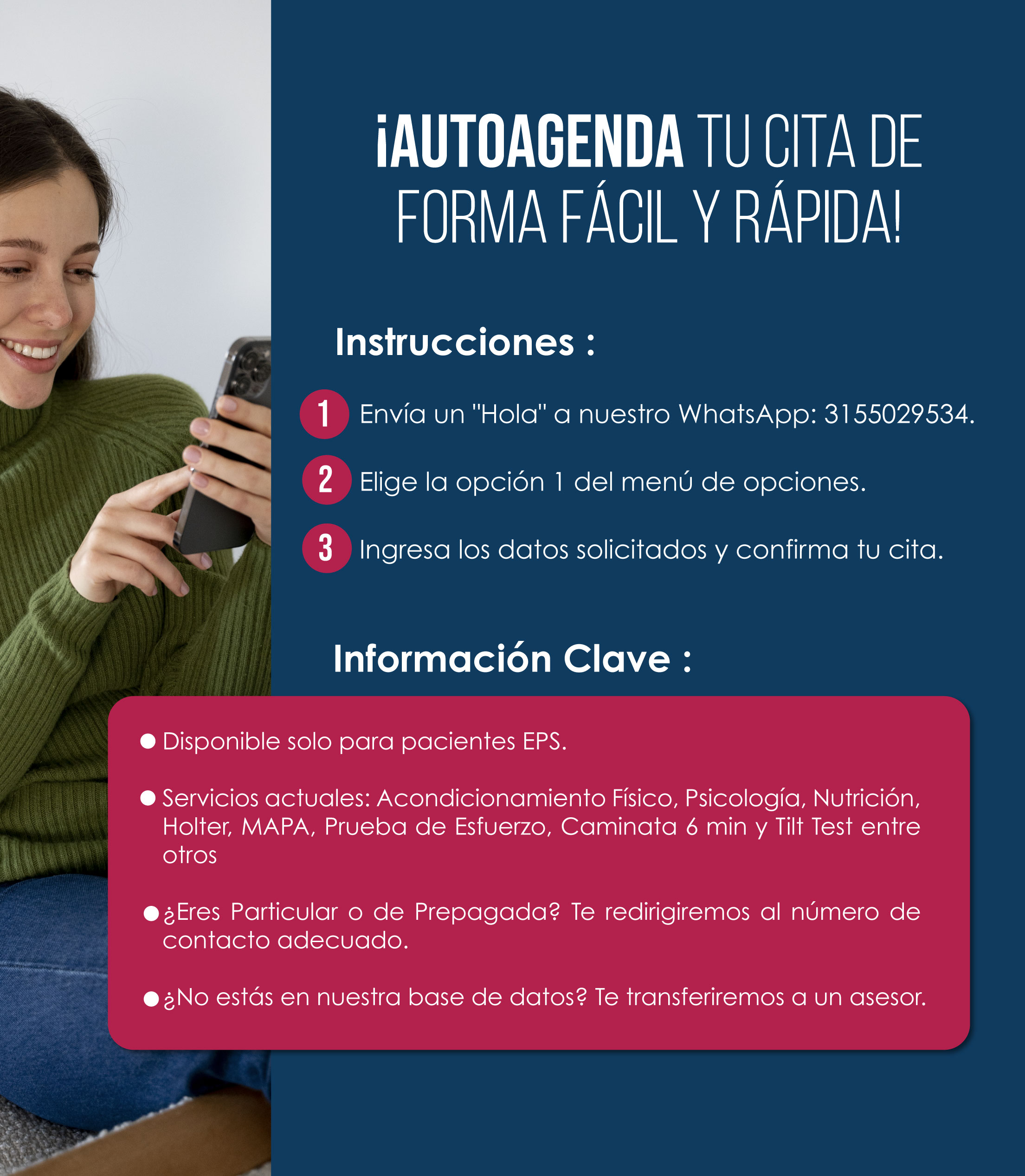 PopUp de Autoagendamiento